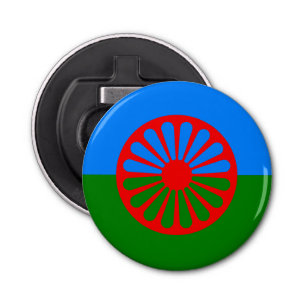 Official Romany gypsy flag Bottle Opener
