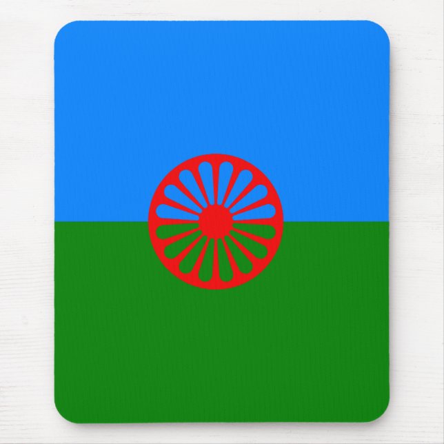 Official Romany gypsy flag Mouse Mat (Front)