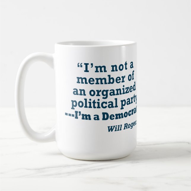 Official San Francisco District 11 Democrats mug (Left)