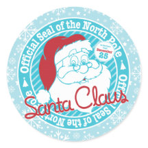 Official Santa Claus Seal Christmas