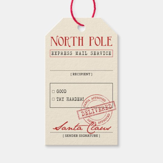 official santa gift tags zazzle co uk santa gift tags