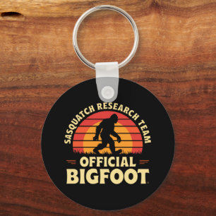 Official Sasquatch Research Team: Bigfoot Hunters Key Ring