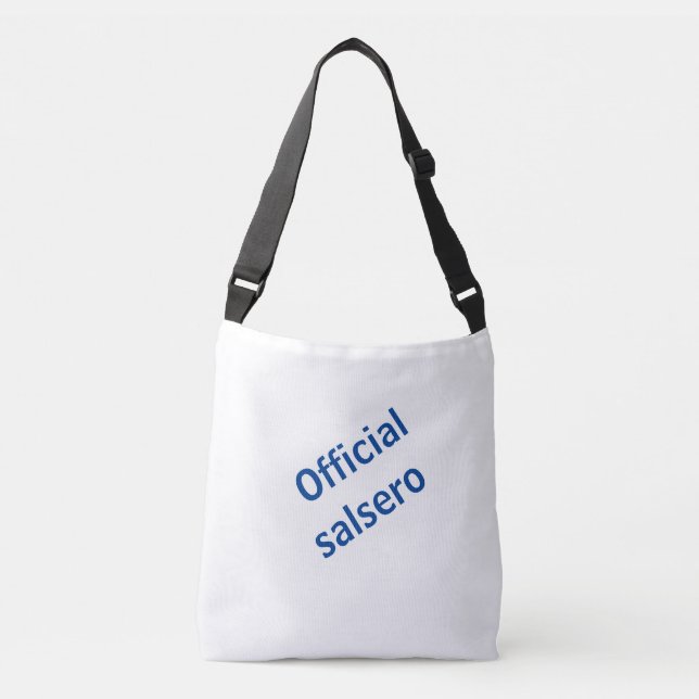 Official scholarship salsero crossbody bag (Front)