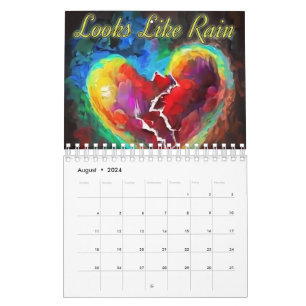 Official Scotty Allen 2024 Spiral Calendar