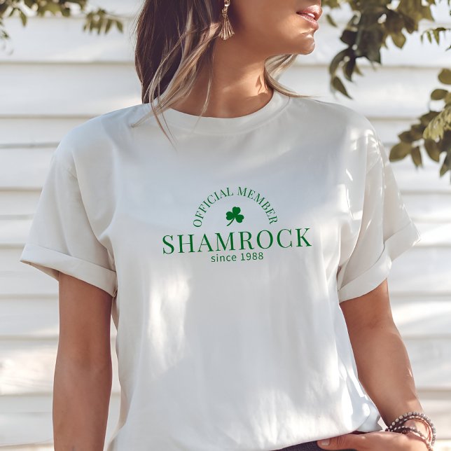 Official Shamrock Club T-Shirt, Minimalist  T-Shirt (Creator Uploaded)