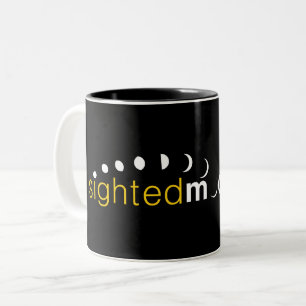 Official Sighted Moon dot com Two-Tone Coffee Mug