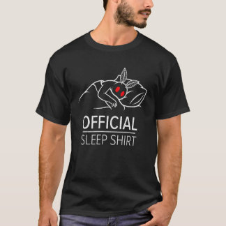 Official Sleep Shirt Cute Mothman Cryptid Bedtime