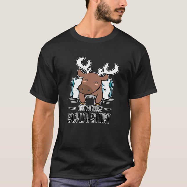 Official Sleep Shirt Moose Pyjamas Pyjamas (Front)