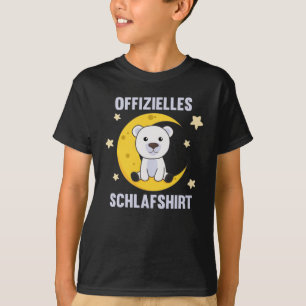 Official Sleep Shirt Polar Bear Moon Stars Sweet