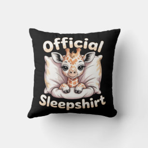Official Sleepshirt Giraffe Cushion