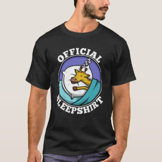 Official sleepshirt giraffe T-Shirt