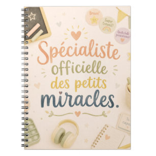 Official Specialist of Small Miracles Notebook