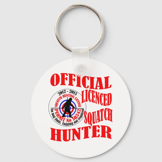 Official squatch hunter key ring (Front)