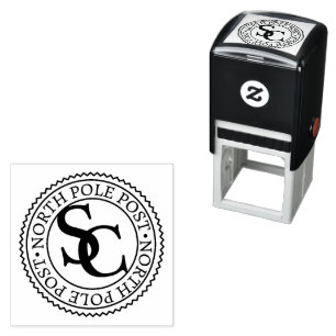 Official Stamp From Santa Claus North Pole Post