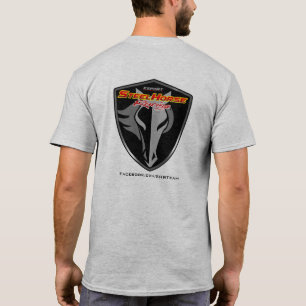 Official Steel Horse Racing Mens T-Shirt Grey