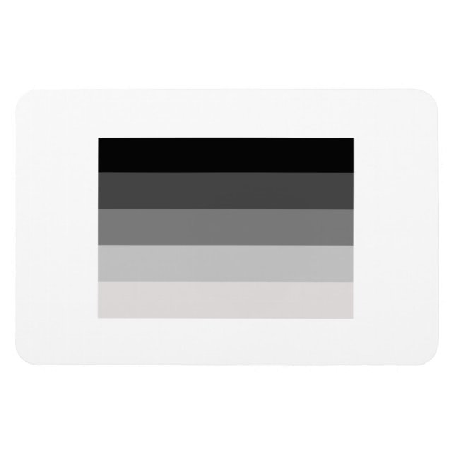 OFFICIAL STRAIGHT PRIDE FLAG MAGNET (Horizontal)