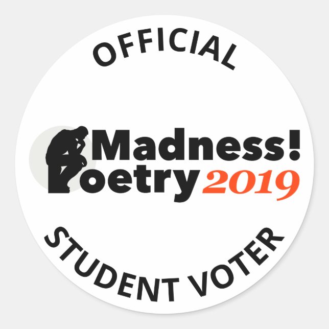 Official Student Voter Stickers (Front)