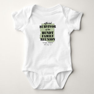 Official Survivor Baby Bodysuit