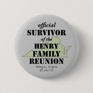 Official Survivor (green) 6 Cm Round Badge