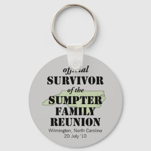 Official Survivor (green) Key Ring