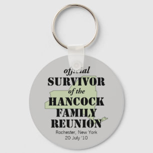 Official Survivor (green) Key Ring