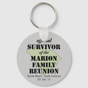 Official Survivor (green) Key Ring