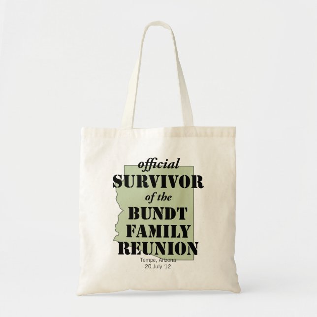 Official Survivor Tote Bag (Front)