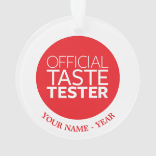 Official Taste Tester Ornament