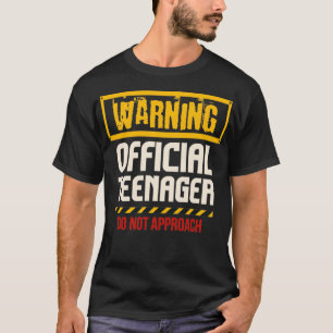 Official Teenager 13 Year Old Gift 13th Birthday P T-Shirt
