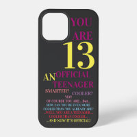 Official Teenager 13th Birthday Girl