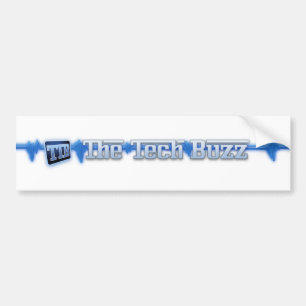 Official The Tech Buzz Logo Stickers