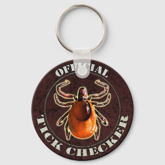 Official Tick Chequered keychain