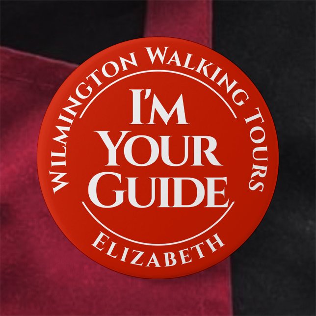 Official Tour Guide Badge Button (Creator Uploaded)