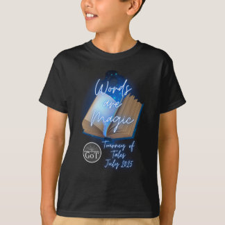 Official Tourney of Tales July 2025 Kids T-shirt