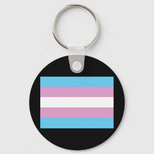 OFFICIAL TRANSGENDER PRIDE FLAG KEY RING
