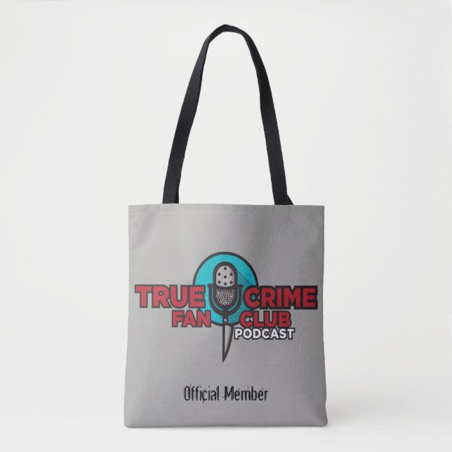 Official True Crime Fan Club Member Tote (Front)