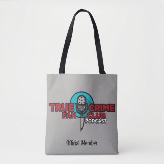 Official True Crime Fan Club Member Tote Bag