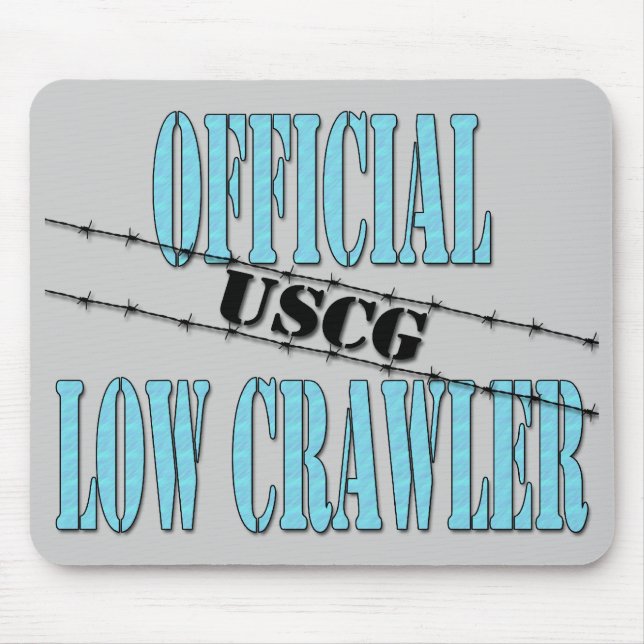 Official USCG Low Crawler Mouse Mat (Front)
