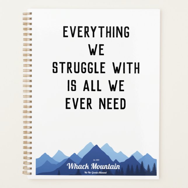 Official Whack Mountain Commune Planner (Front)