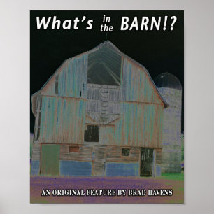 Official What's in the Barn!? Promotional Poster
