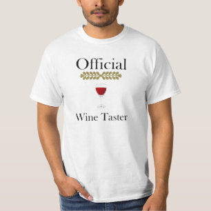 Official Wine Taster t-shirt