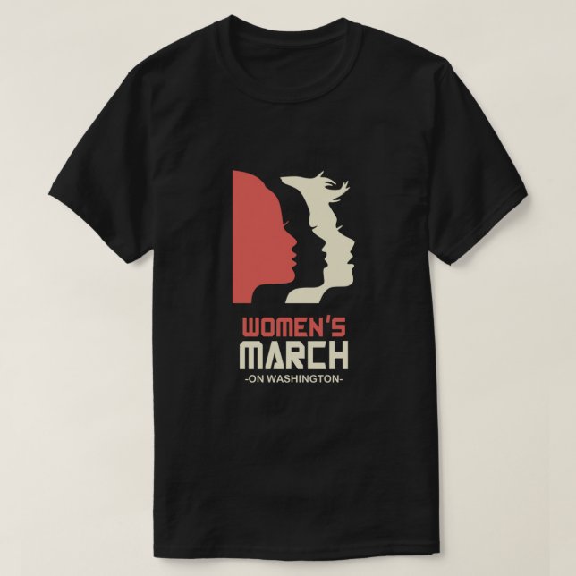 Official Women's March 2017 Tee Classic (Design Front)