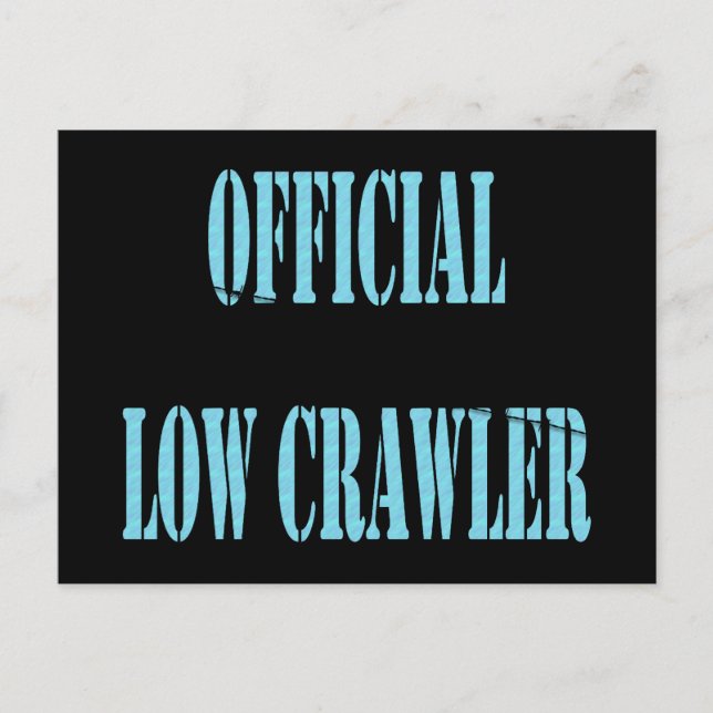 officiallowcrawleruscg postcard (Front)