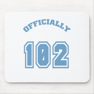 Officially 102 mouse mat