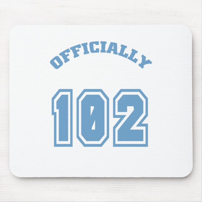 Officially 102 mouse mat (Front)