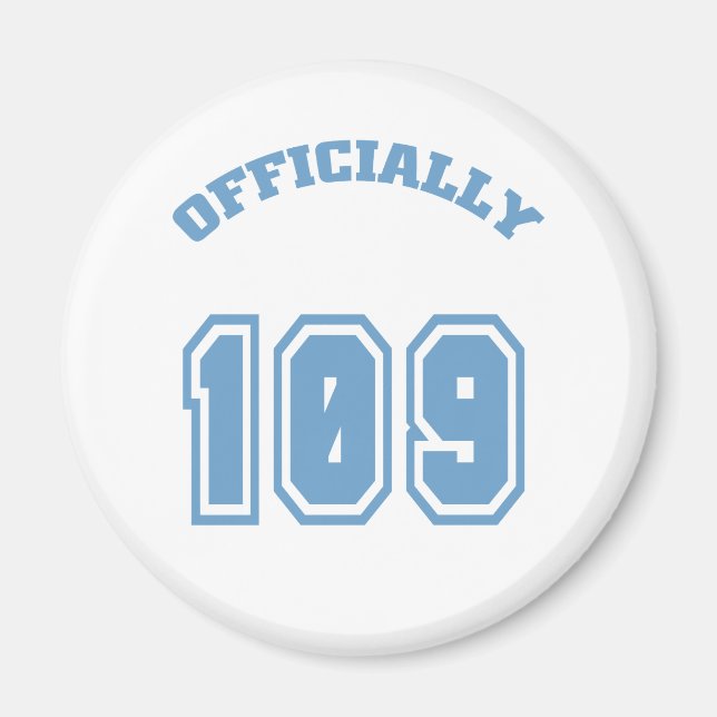 Officially 109 magnet (Front)