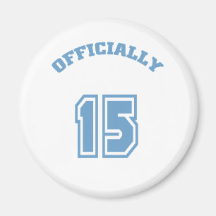 Officially 15 magnet