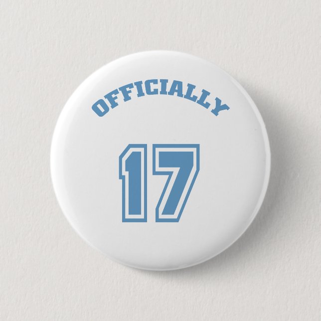 Officially 17 6 cm round badge (Front)