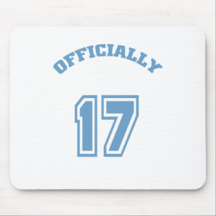 Officially 17 mouse mat