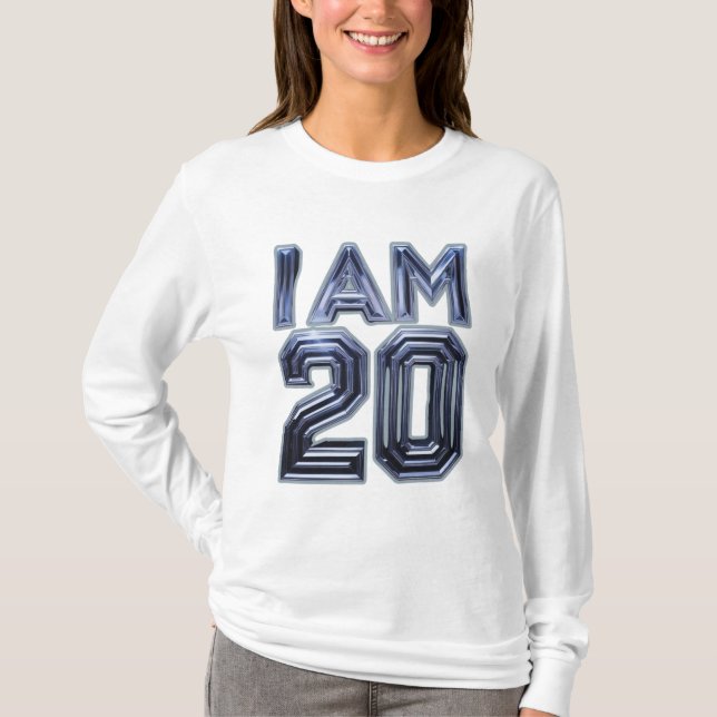 Officially 20 : A Milestone Tee (Front)